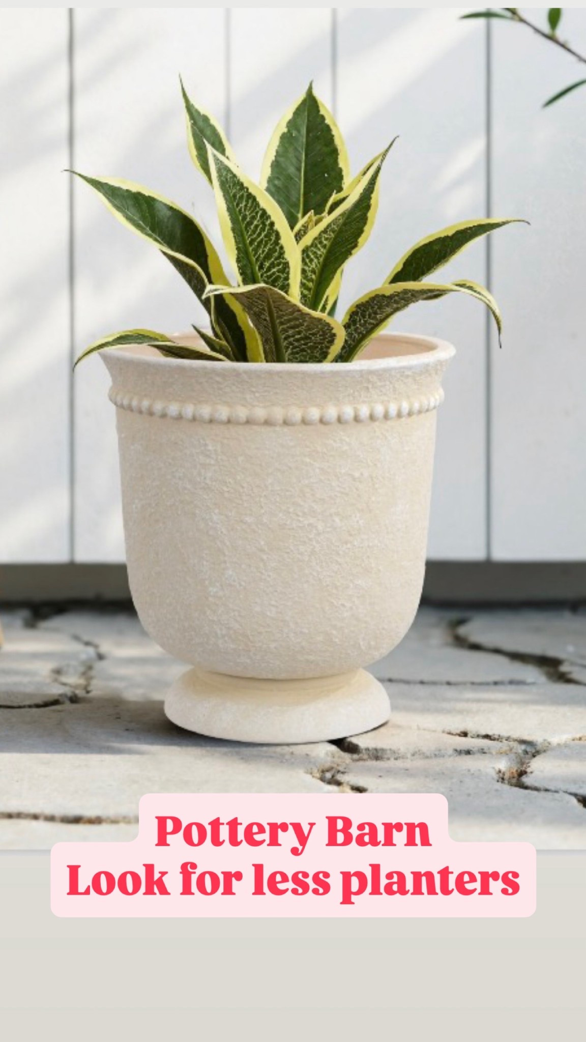 Pottery Barn look for less planters 
Planters 
Outdoor patio 
Walmart home 

#LTKSaleAlert #LTKHome