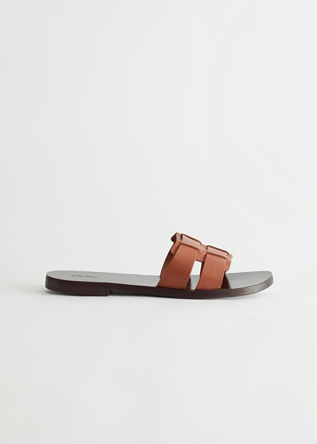 Duo Strap Leather Sandals | & Other Stories US