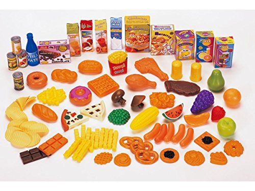 Deluxe Play Food Set - 80 Pieces | Amazon (US)