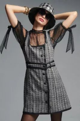 Maeve Tweed Mini Dress | Anthropologie (US)