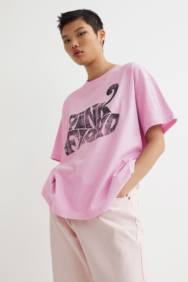 Oversized Printed T-shirt | H&M (US)