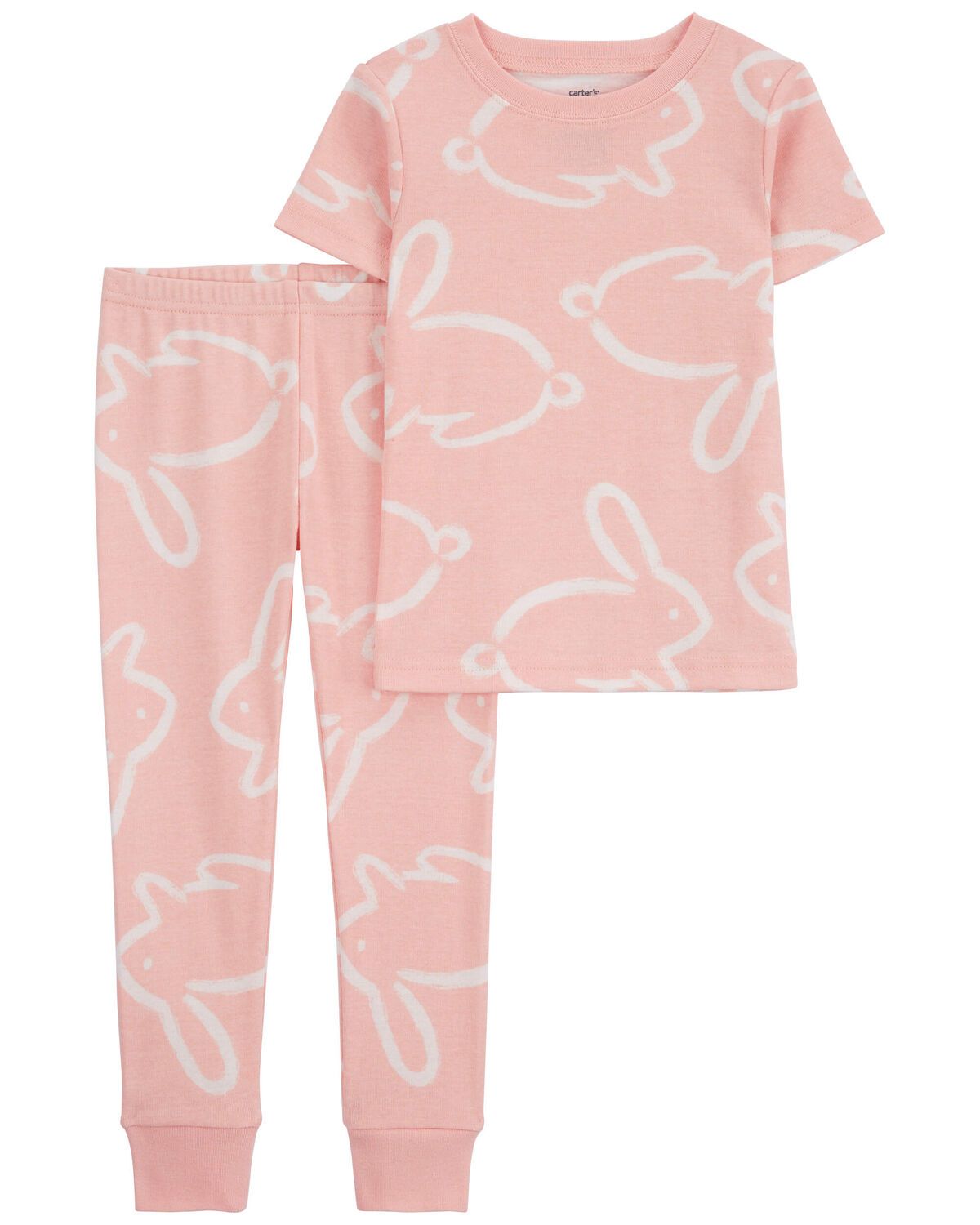 Pink Baby 2-Piece Bunny 100% Snug Fit Cotton Pajamas | carters.com | Carter's