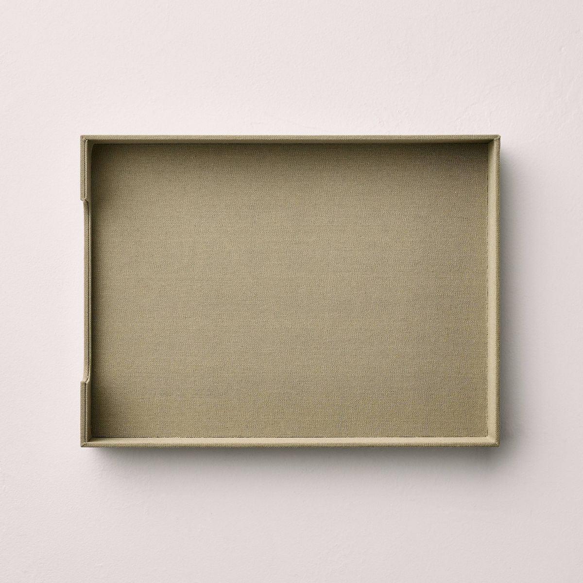 Fabric Paper Desk Tray Sage Green - Hearth & Hand™ with Magnolia: Document Holder, Office Organ... | Target