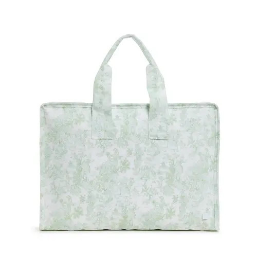 TRVL Design Bunny Toile Tote in Green at Nordstrom | Nordstrom