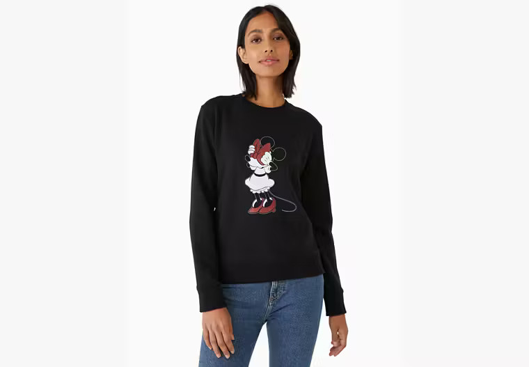 Disney X Kate Spade New York Minnie Mouse Sweatshirt | Kate Spade Outlet