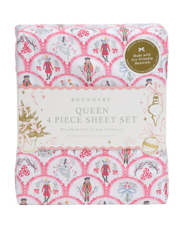 12 Days Of Chirstmas Sheet Set | TJ Maxx