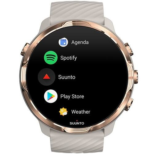 Suunto - 7 Smartwatch 50mm Fiber-Reinforced Polymer - Sandstone Rosegold | Best Buy U.S.