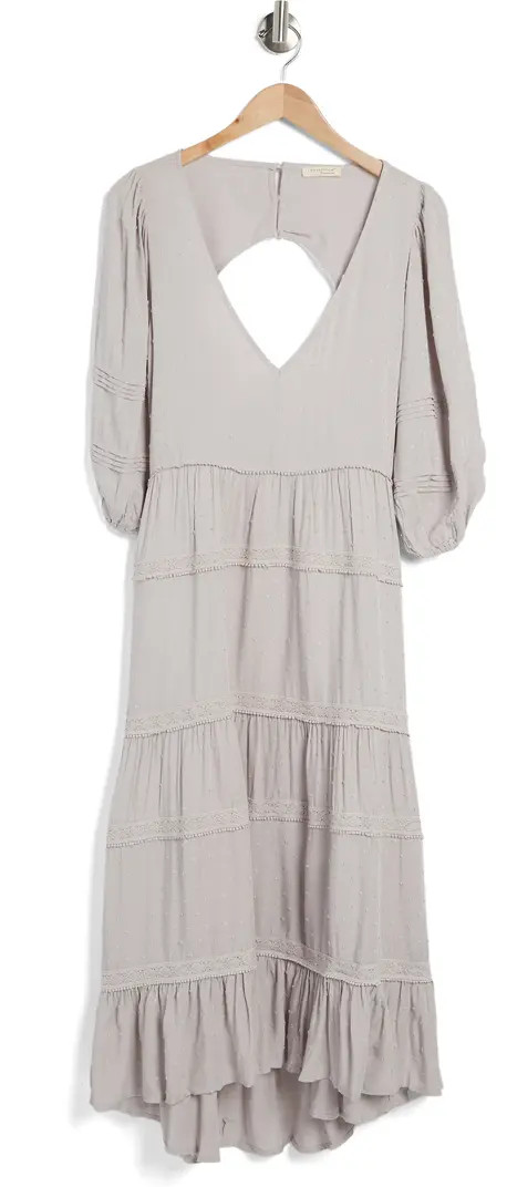 Tiered Clip Dot Dress | Nordstrom Rack