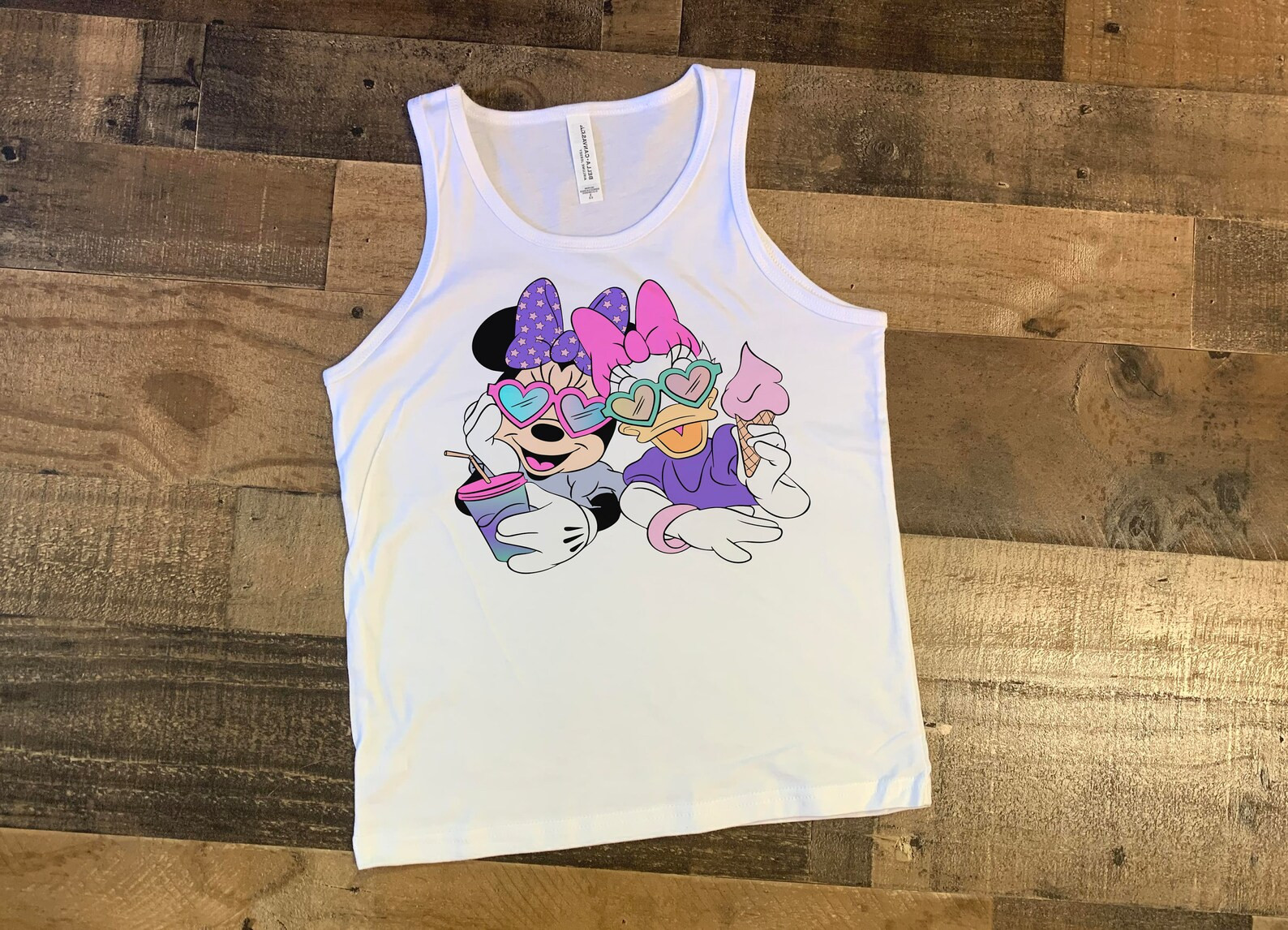 Daisy Minnie Crop Tank, Minnie Daisy BFF Top, Toddler Minnie Mouse Crop, Disney Best Friends Girl... | Etsy (US)