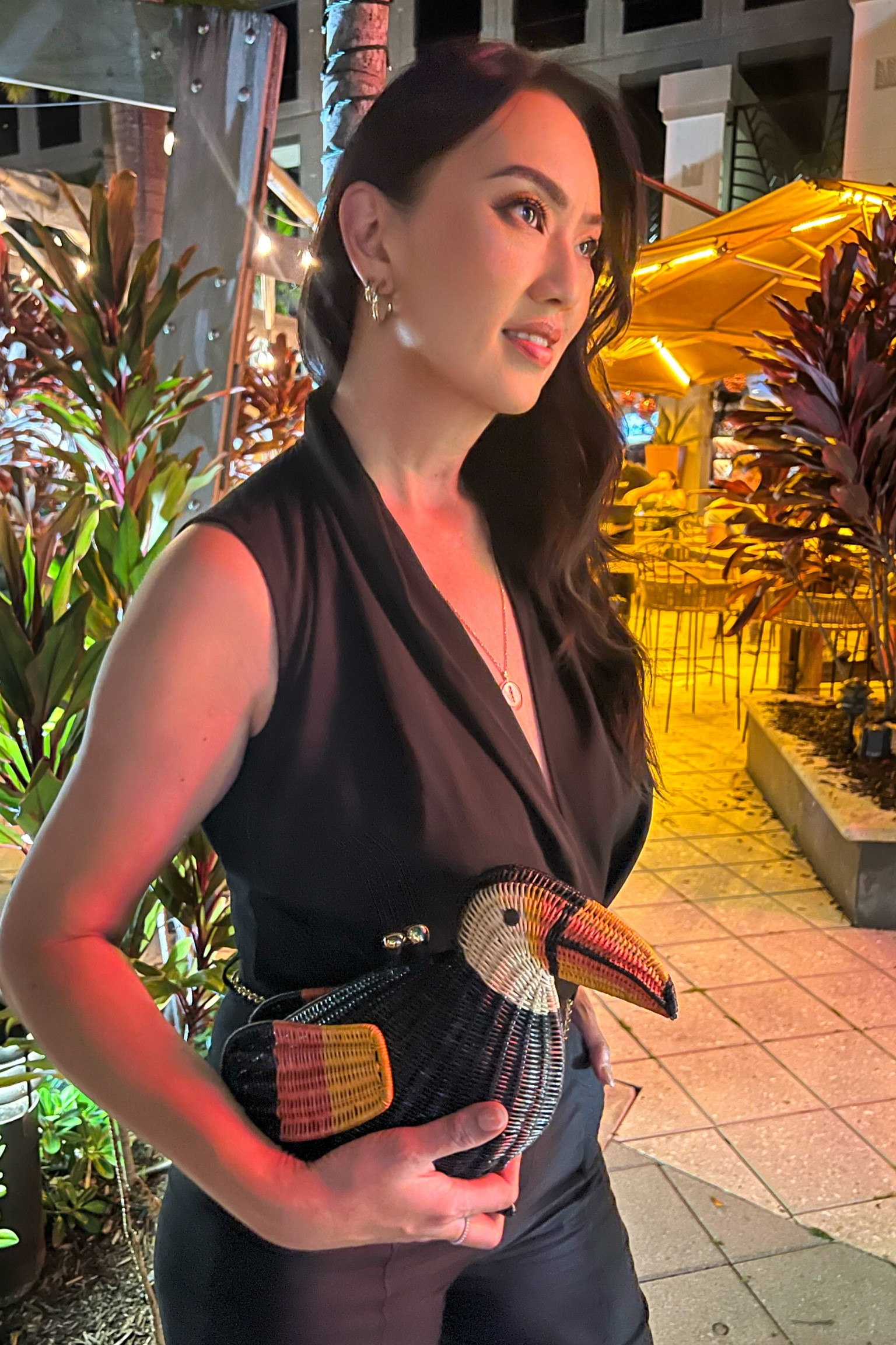 Limited edition Toucan Rattan clutch bag. 

#LTKitbag #LTKstyletip #LTKFind