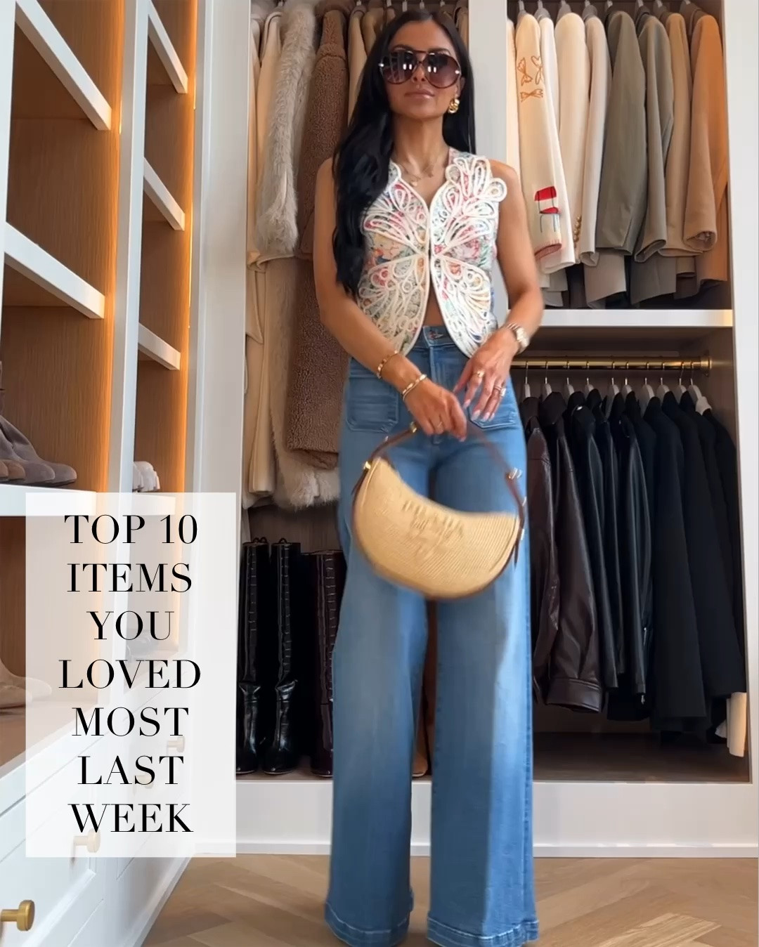 Last week’s best sellers
Use my code MiaMia20 for 20% off at Anthropologie 
Mother denim on sale! Farm Rio on sale! 
Wearing a 23 in all denim and XXS in Farm Rio

#LTKSaleAlert #LTKOver40 #LTKootd