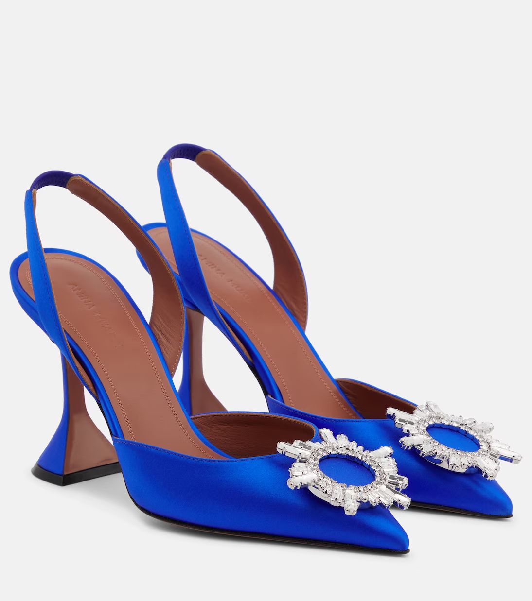 Begum satin slingback pumps | Mytheresa (US/CA)