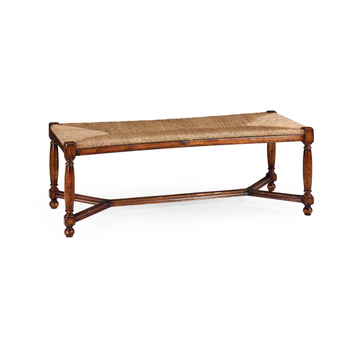 Country Farmhouse Solid Wood Bench | Wayfair North America