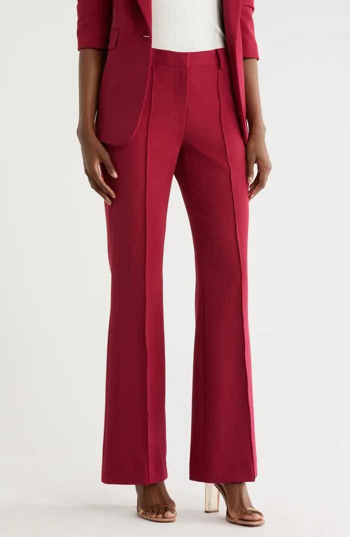 DKNY Pintuck Flare Leg Pants | Nordstromrack | Nordstrom Rack