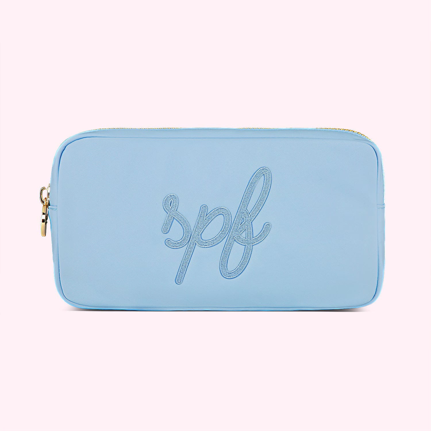 "SPF" Embroidered Small Pouch | Stoney Clover Lane | Stoney Clover Lane