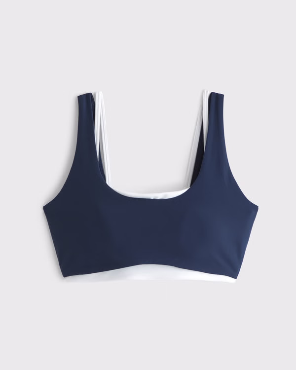 YPB studioFLEX Curve Love Double-Layered Sports Bra | Abercrombie & Fitch (US)