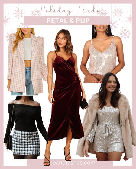 Petal & Pup holiday party outfit ideas ❄️

#LTKGiftGuide #LTKSeasonal #LTKHoliday