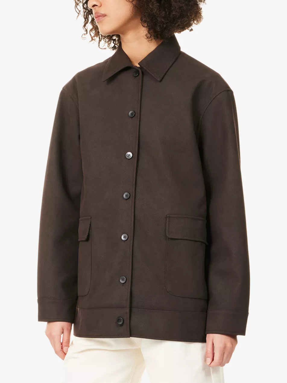 Otis Faux-Suede Jacket | Selfridges