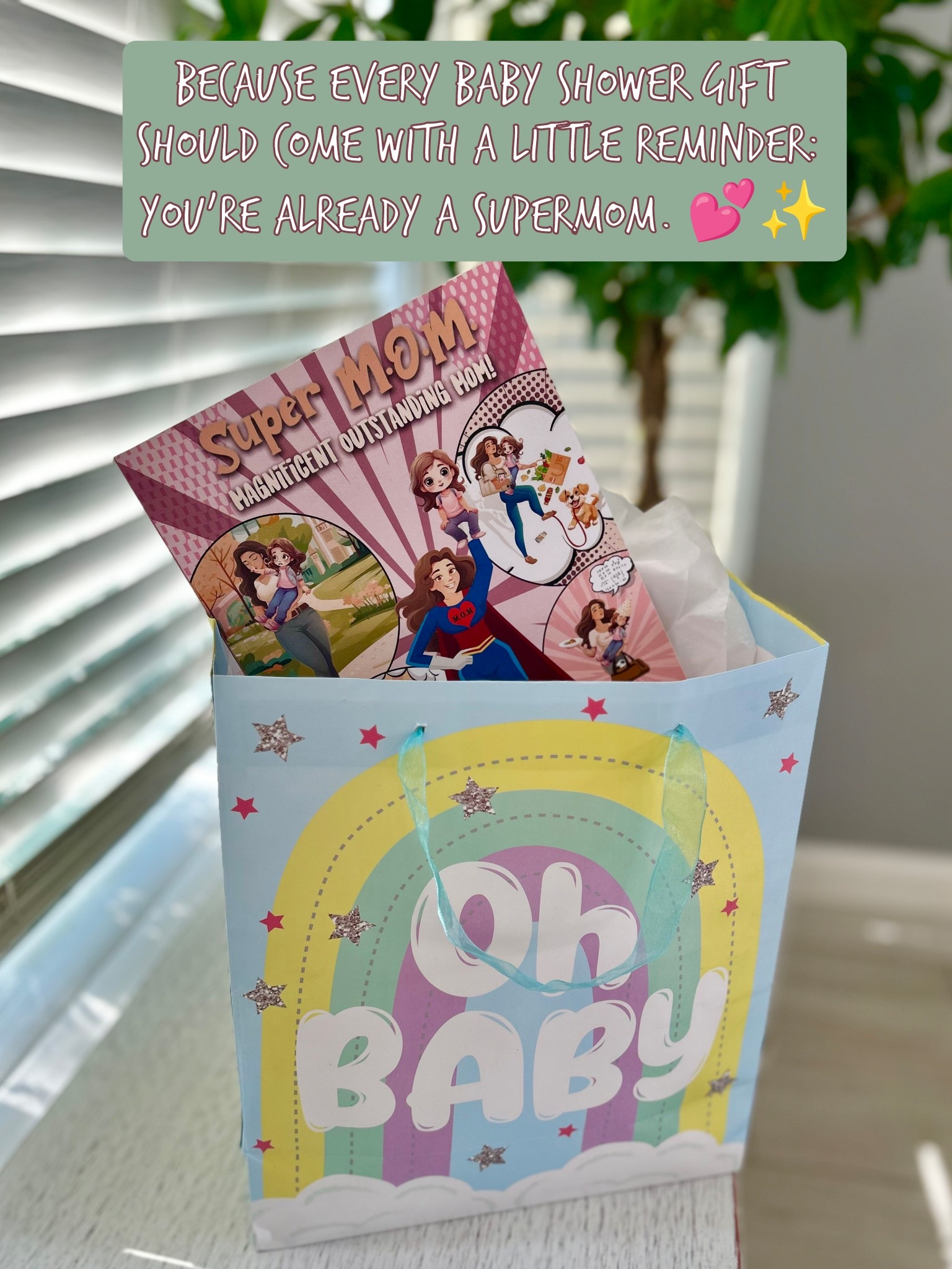 Because every baby shower gift should come with a little reminder: you’re already a Supermom. 💕✨ My book Supermom (written by yours truly) is the perfect shower gift or new mama pick-me-up. Available now on Amazon! 📖

#LTKSeasonal #LTKBaby #LTKKids