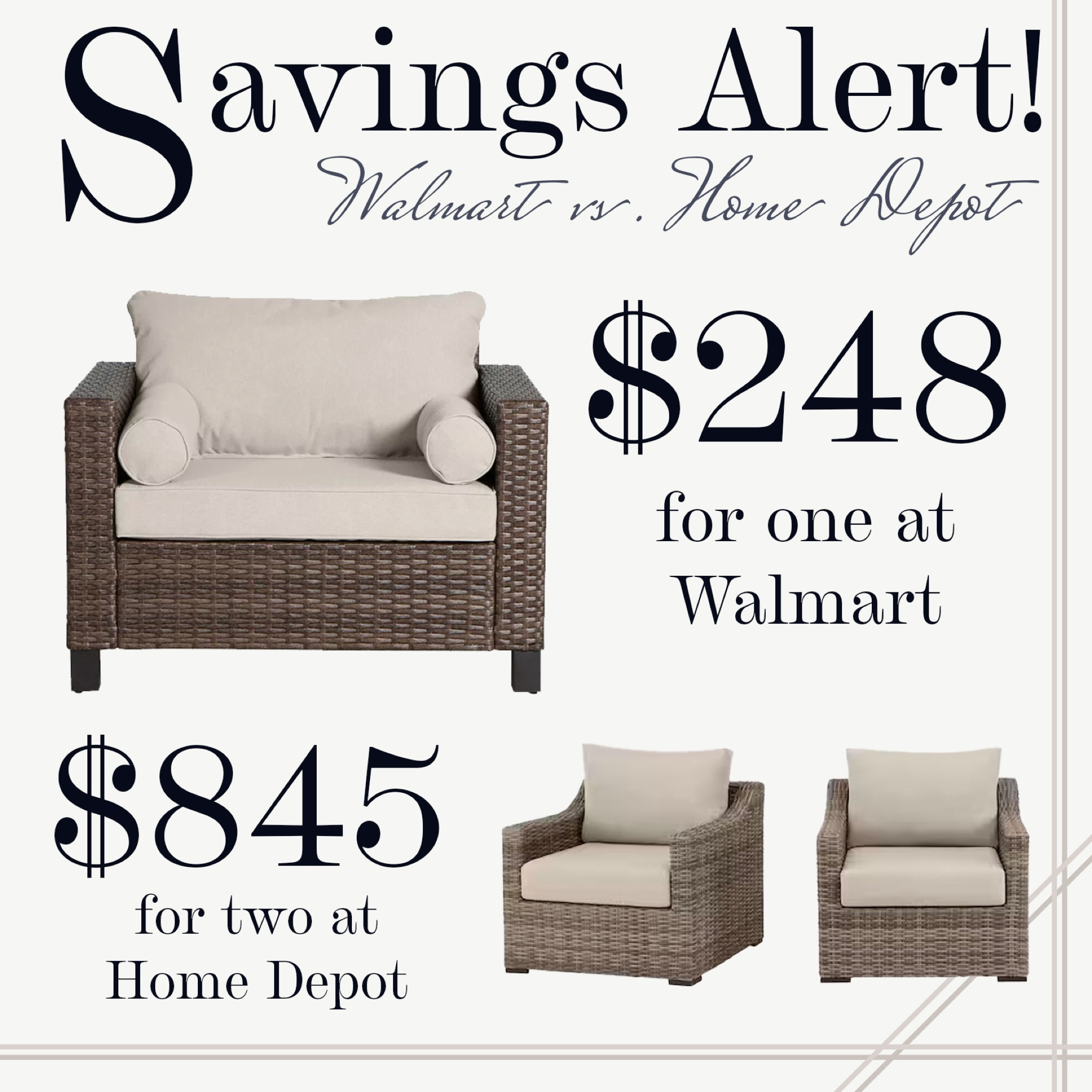 Savings Alert! Save nearly $350 at Walmart 🤑

#LTKFind #LTKSeasonal #LTKhome