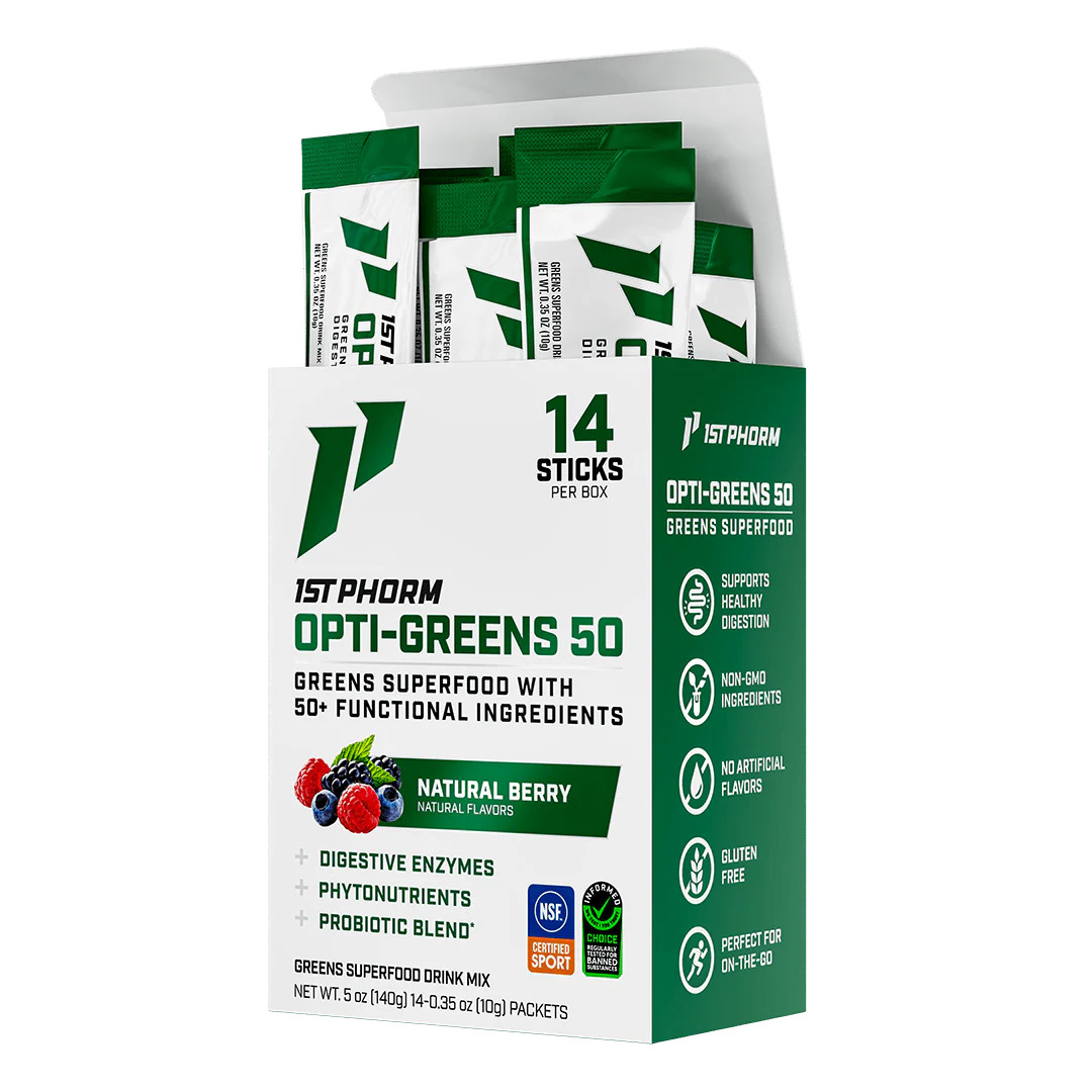 Opti-Greens 50 Stick Packs | 1st Phorm