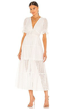 RAISSA Maxi Dress in Off White from Revolve.com | Revolve Clothing (Global)
