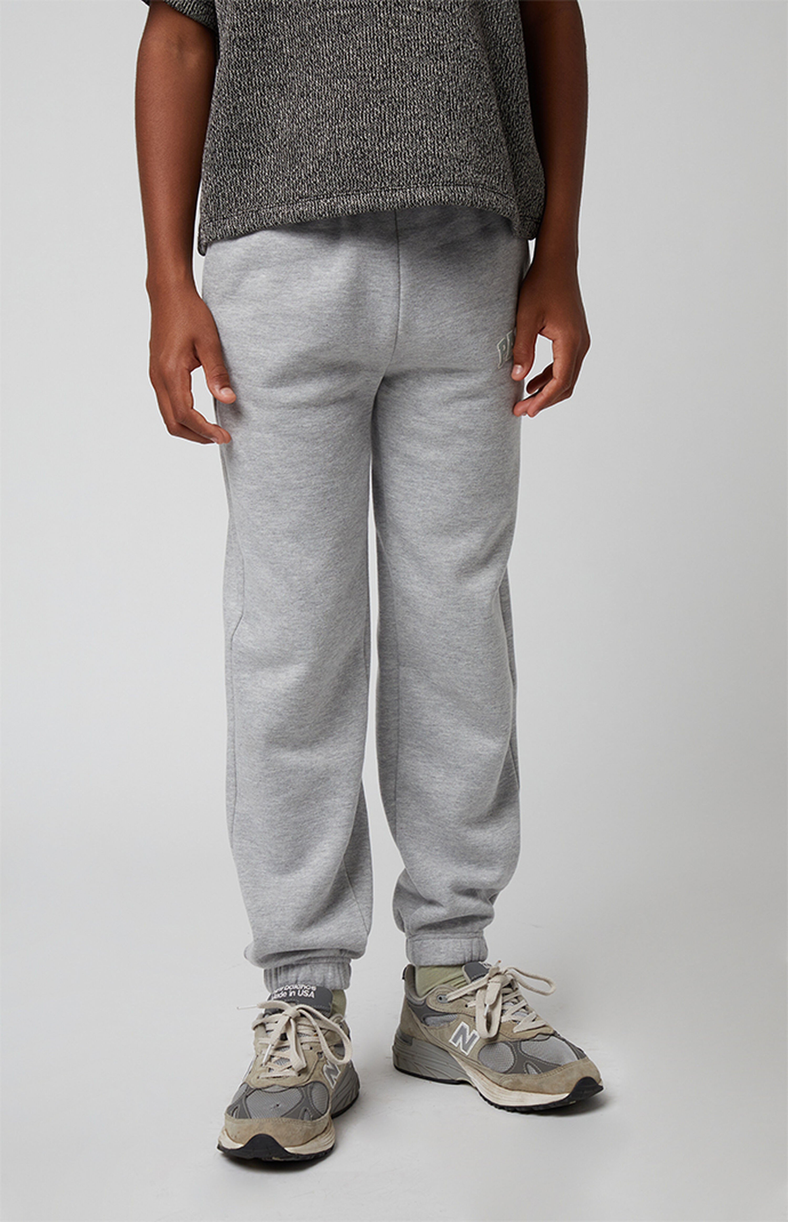 PacSun Kids Gray Jogger Sweatpants | PacSun