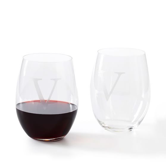 Riedel "O" Stemless Cabernet Wine Glass, Set of 2 | Mark and Graham
