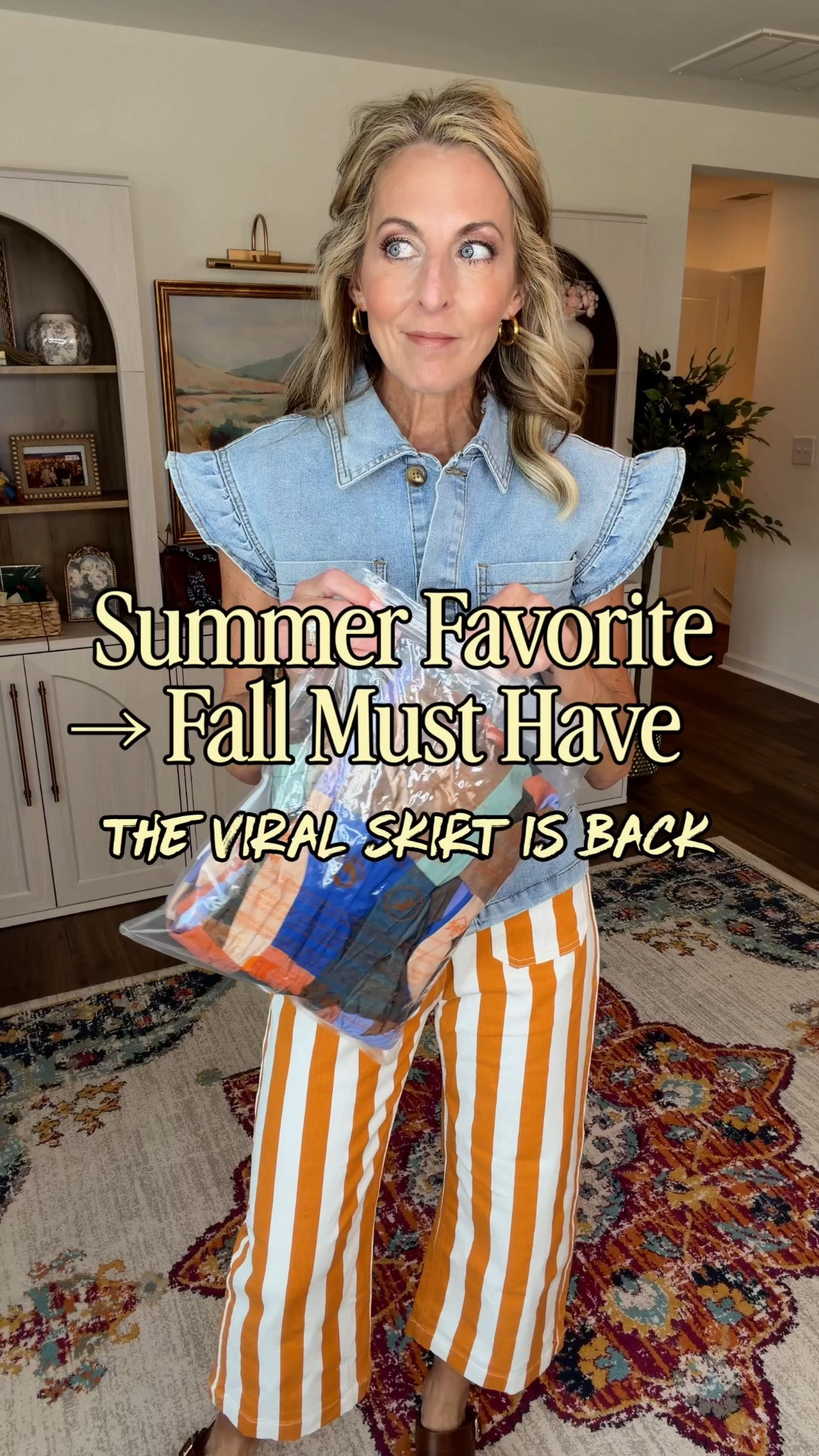 Summer Favorite → Fall Must Have The viral summer skirt is officially back… and this fall version might be even better. 🤎🍂

The best part? You can style it with your favorite denim, a simple tee, a cozy sweater, or a blouse that’s already hanging in your closet. One skirt, so many outfits.

Comment AMAZON and I’ll send you the skirt plus all of the tops I styled with it!


Amazon fashion, fall Amazon finds, Amazon skirt, fall outfit ideas, teacher style, work outfits, 50 year old fashion, over 50 style, affordable fashion, capsule wardrobe, fall wardrobe, Amazon fashion finds, classroom style, transitional outfits, everyday style