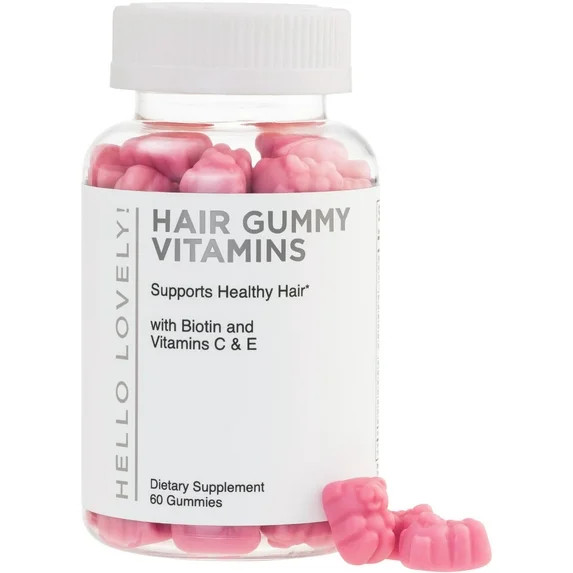 Hair Vitamins Gummies for Hair Growth - Best Multivitamin Supplement for Hair, Skin & Nails with ... | Walmart (US)