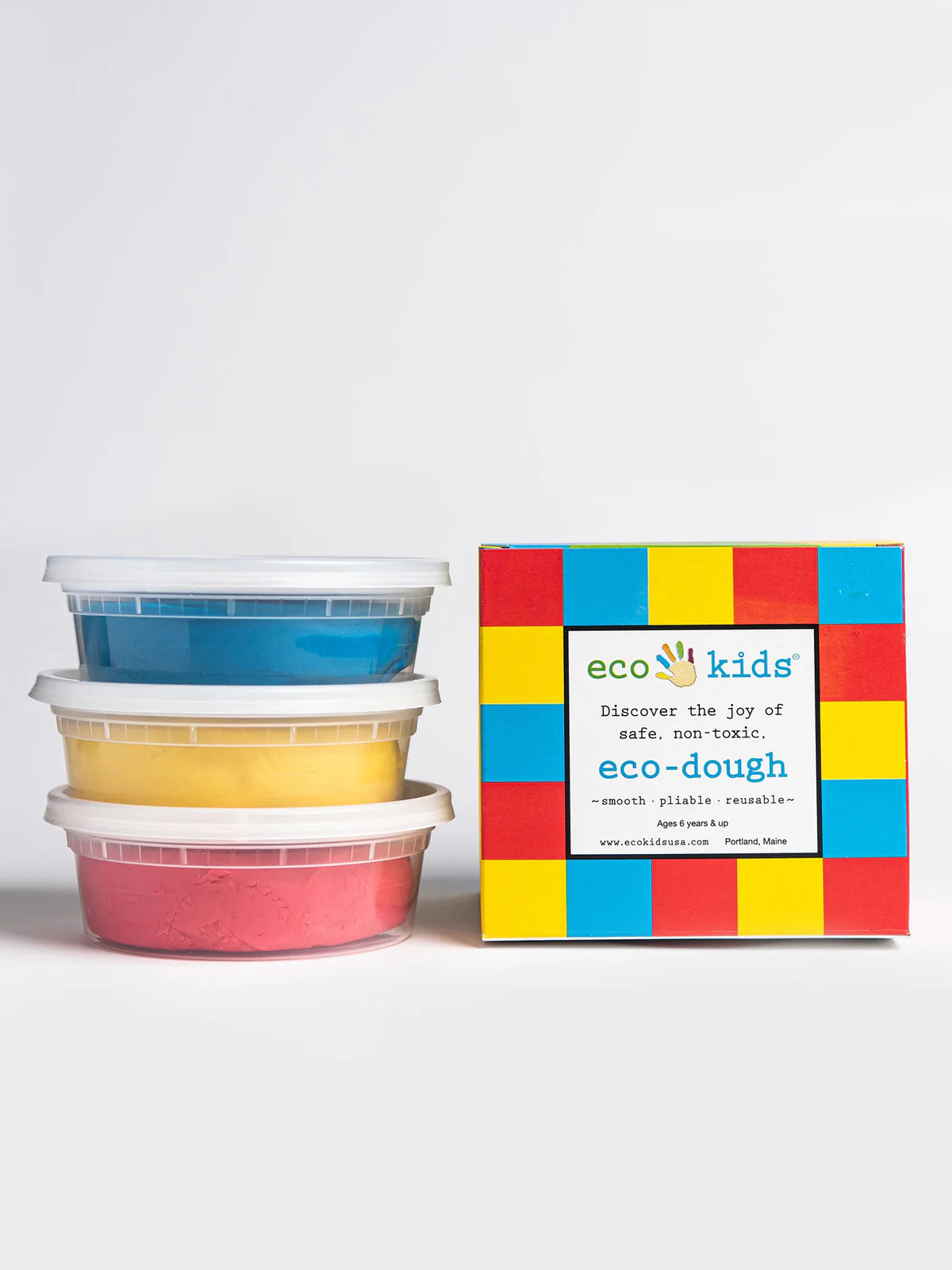Eco-Dough 3 Pack | Colored Organics