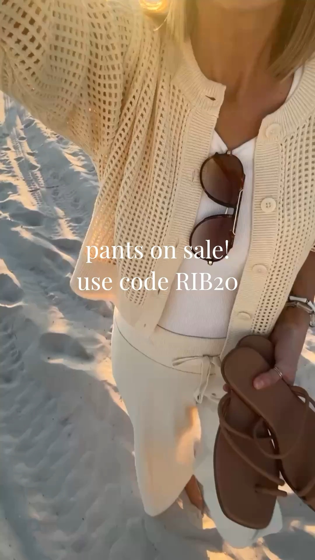 These pants are on sale with code RIB20! Also linking the matching top. I have size small in all pieces 

#LTKOver40 #LTKTall #LTKSaleAlert