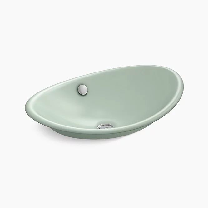 20-3/4" oval vessel bathroom sink | Kohler