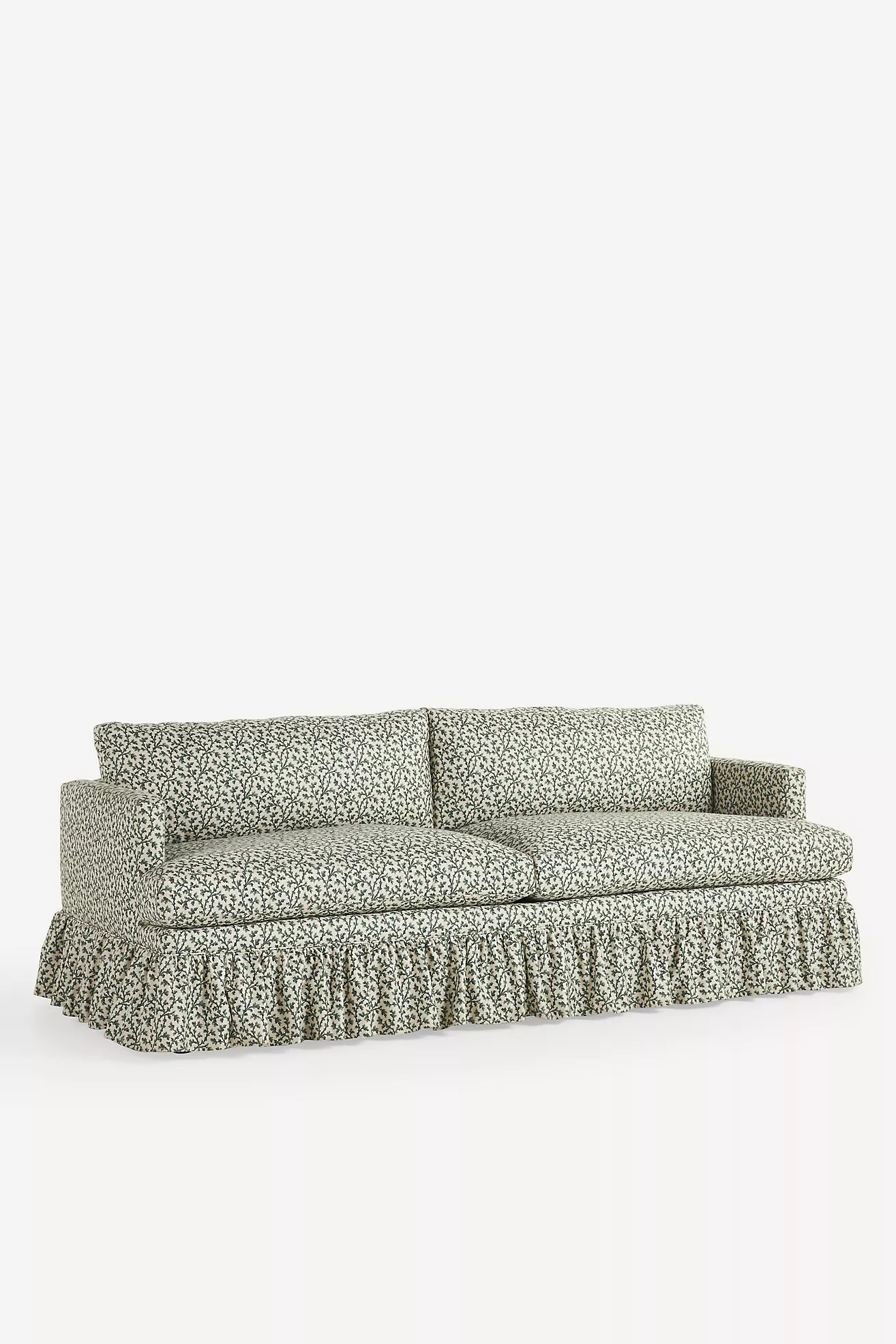 Bowen Irena 83" Ruffle Sofa | Anthropologie (US)