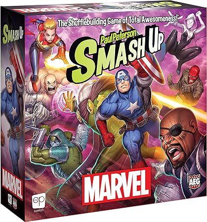 Smash Up: Marvel | Officially Licensed by Alderac Entertainment Group (AEG) | Collectible Marvel ... | Amazon (US)