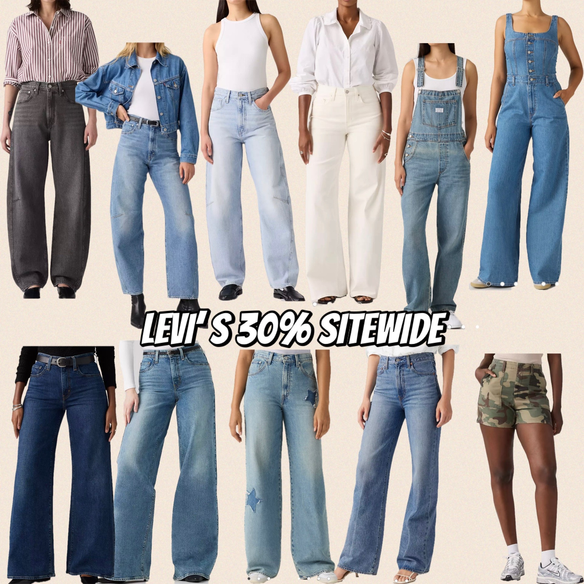 Levi’s 30% off sitewide

#LTKOver40 #LTKSaleAlert