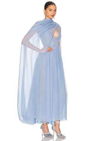 The Sabine Dress in Silk Chiffon | FWRD 