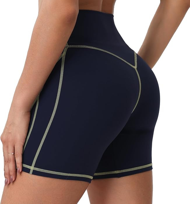 Aoxjox Lexi Lined Biker Shorts 6" | Amazon (US)
