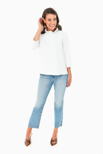 White Faye Blouse | Tuckernuck (US)