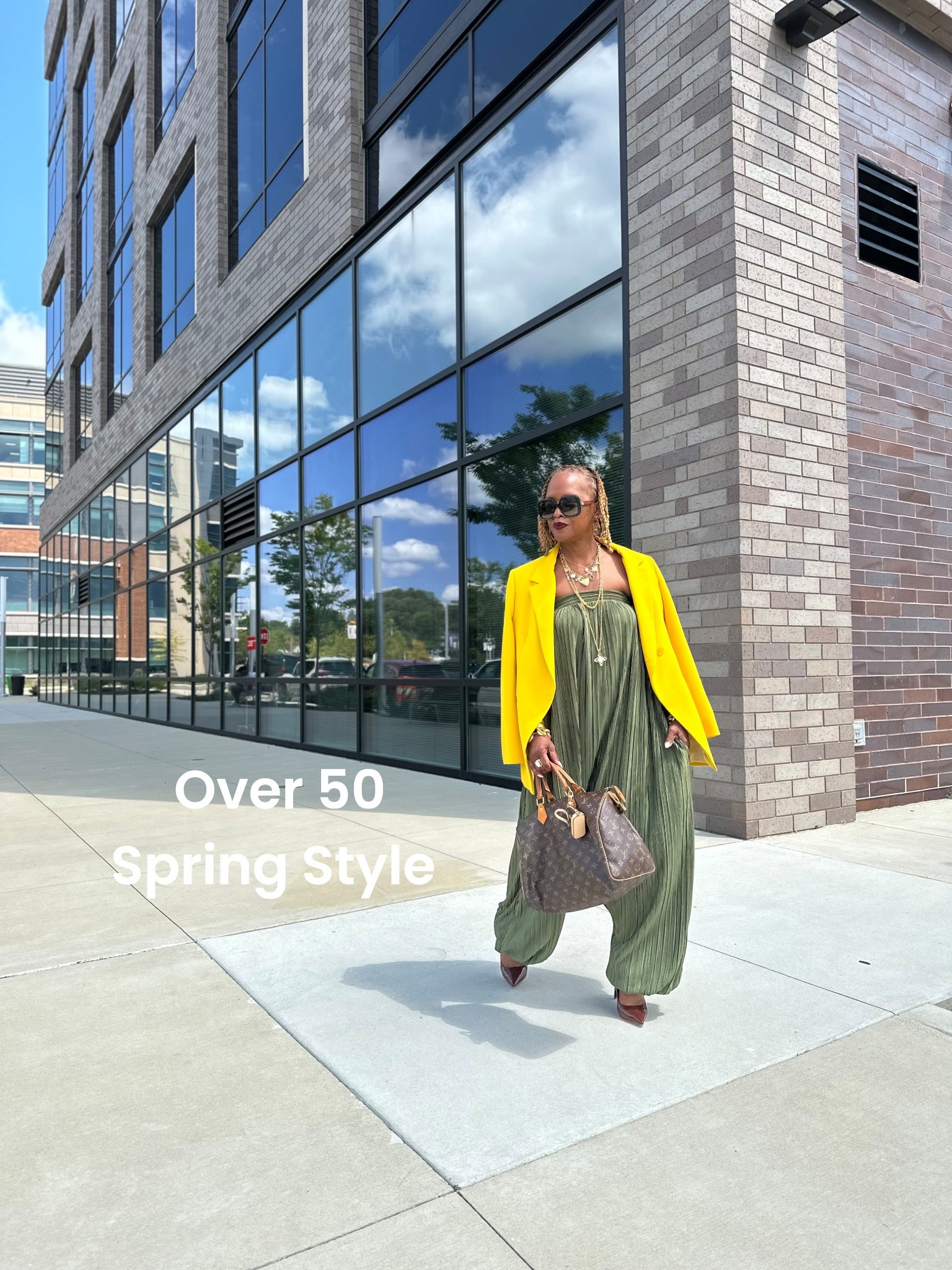 Ease into spring with a jumpsuit and blazer perfect work work and after work events 

#LTKSpringSale #LTKWorkwear #LTKootd