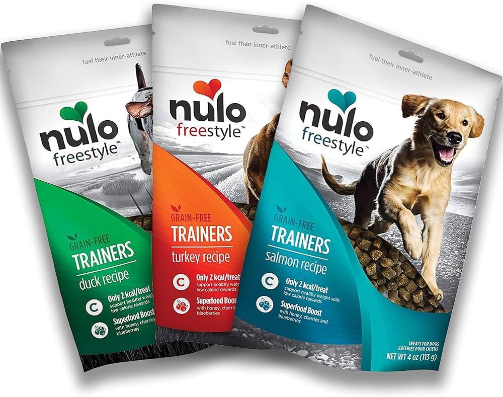 Nulo Freestyle Grain-Free Healthy Dog and Puppy Training Treats, Low Calorie Treats Made with Sup... | Amazon (US)