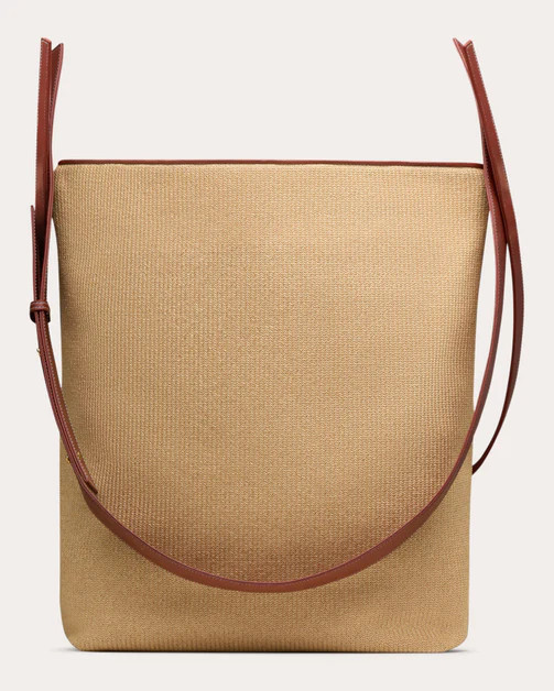 Saturn 2.0 Oversized Raffia Tote | Olivela