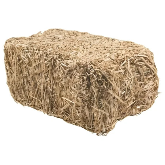 FloraCraft Rustic Birthday Beige Straw Hay Bale Decoration | Walmart (US)