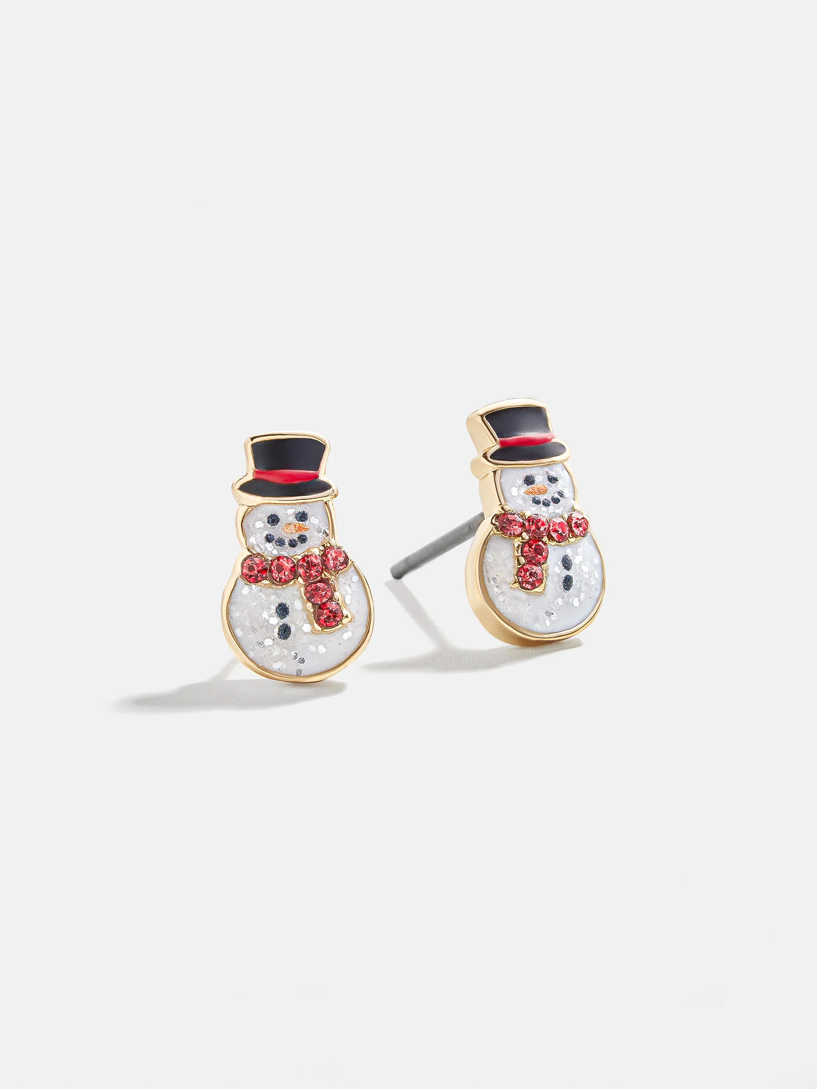 Snowman Stud Earrings - Snowman | BaubleBar