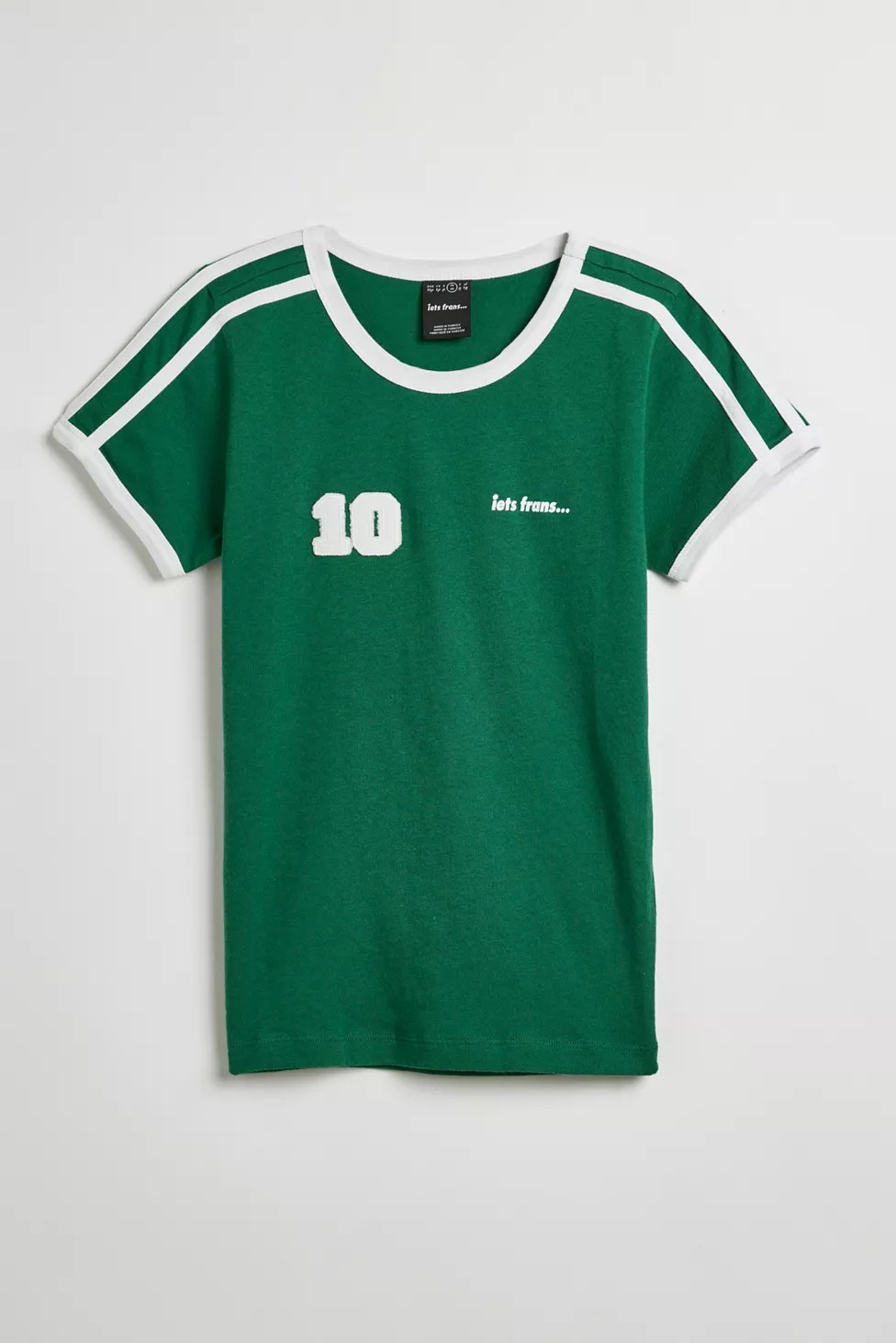 iets frans... Soccer Ringer Baby Tee | Urban Outfitters (US and RoW)