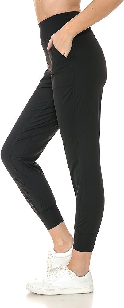 Leggings Depot Women's Joggers Pants with Pockets Active Sweatpants for Women Lightweight Lounge ... | Amazon (US)