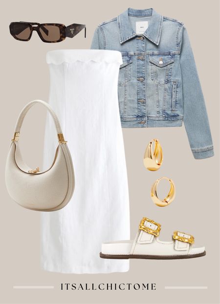 How to style a white linen dress- capsule wardrobe edition 

#LTKstyletip