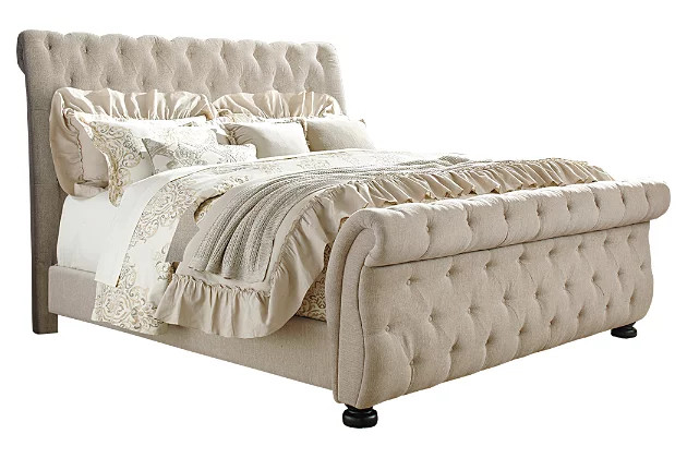 Willenburg King Upholstered Sleigh Bed | Ashley Homestore