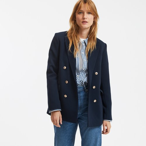Signatures Auriane Officer Blazer with Fitted Cut | La Redoute (UK)