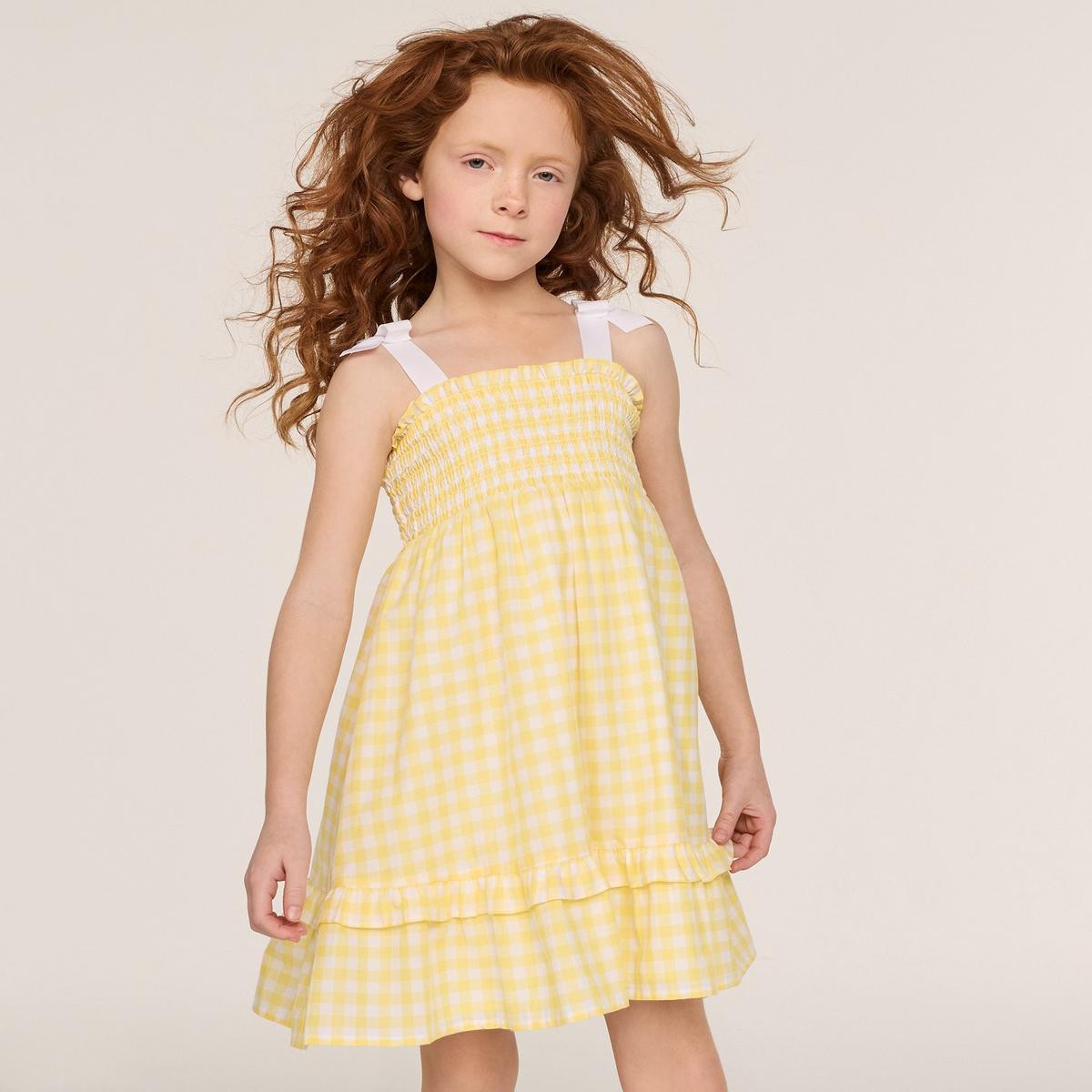 The Gingham Smocked Sundress | Janie and Jack